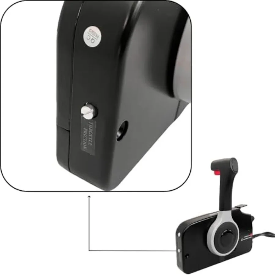 التحكم عن بعد في الخانق لصندوق التحكم المثبت على الجانب لمحرك سوزوكي الخارجي 6720093j50 مثالي للتطبيقات البحرية يتطلب #5