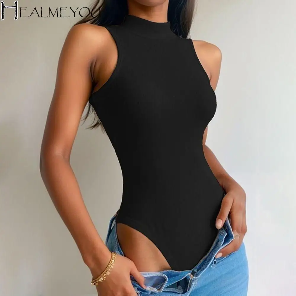 

Trendy Bodysuits Slim Fit Shapewear Seamless Tummy Control Yoga Jumpsuit Sleeveless Butt Lifting Underwear for Women Summer