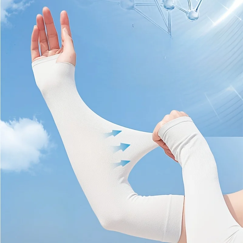 3 Paar Armstulpen für Damen und Herren, UV-Schutz und Sonnenschutz für den Sommer, hochelastische Armstulpen, geeignet für – Detail 5