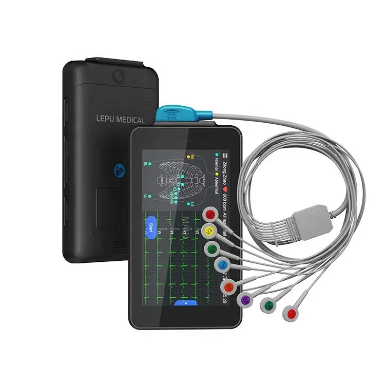 LCD Color Touch Screen Pocket Portable 12 Channel Wireless Handheld