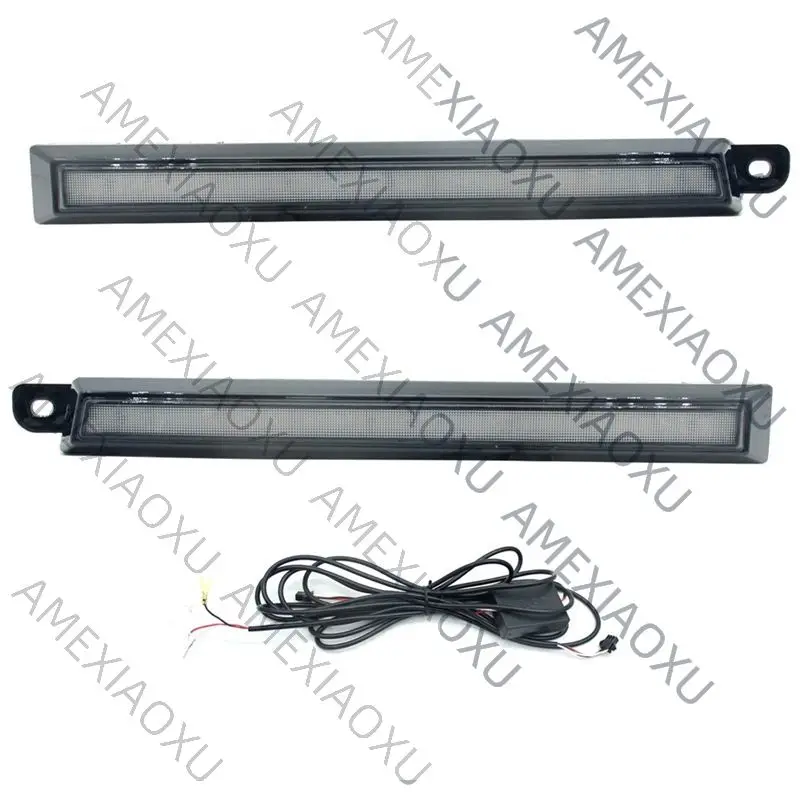 AMEXIAOXU LED Front Side Marker Daytime Running Lamp Amber Sequential Turn Signal Light For Toyota Tacoma 1998-2000