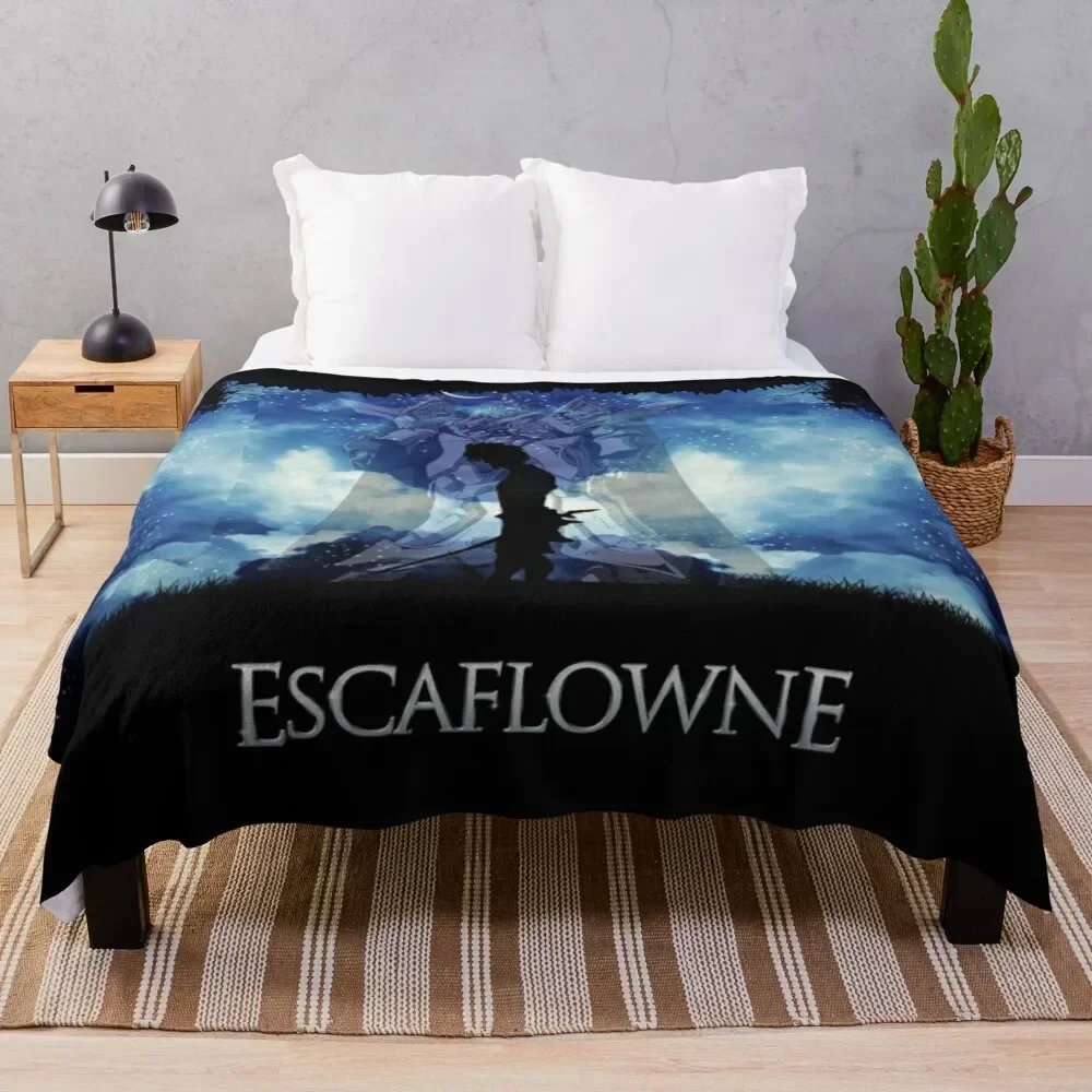 

Van and Escaflowne - ORIGINAL by SillyFun.redbubble.com Throw Blanket Compact Warm Blanket for Car Road Trip