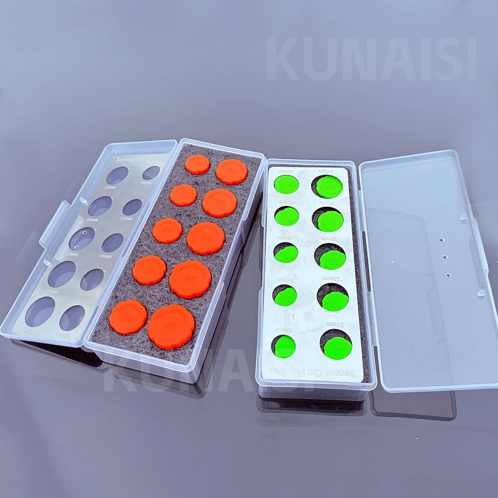 

KUNAISI радарный датчик 16 мм ~ 25 мм, набор профессиональных режущих средств, не царапающая виниловая пленка, датчик парковки заднего хода, круглый вырез, шаблон