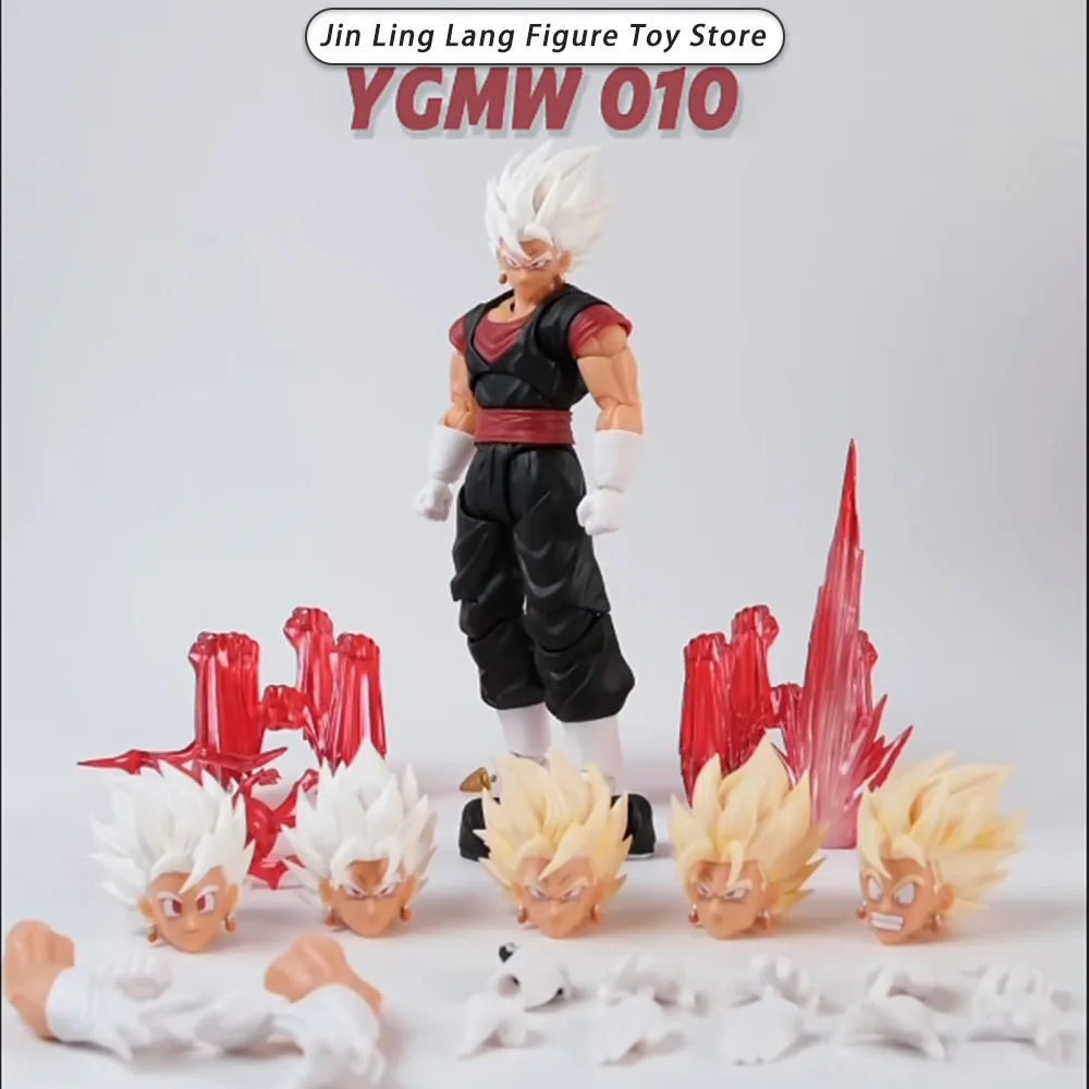 Yg Mw Toys Super Saiyan Vegetto Action Figure Dragon Ball Shf Super Saiyan Ssj Vegetto Son Goku Vegeta 3.0 Body Toy Gifts