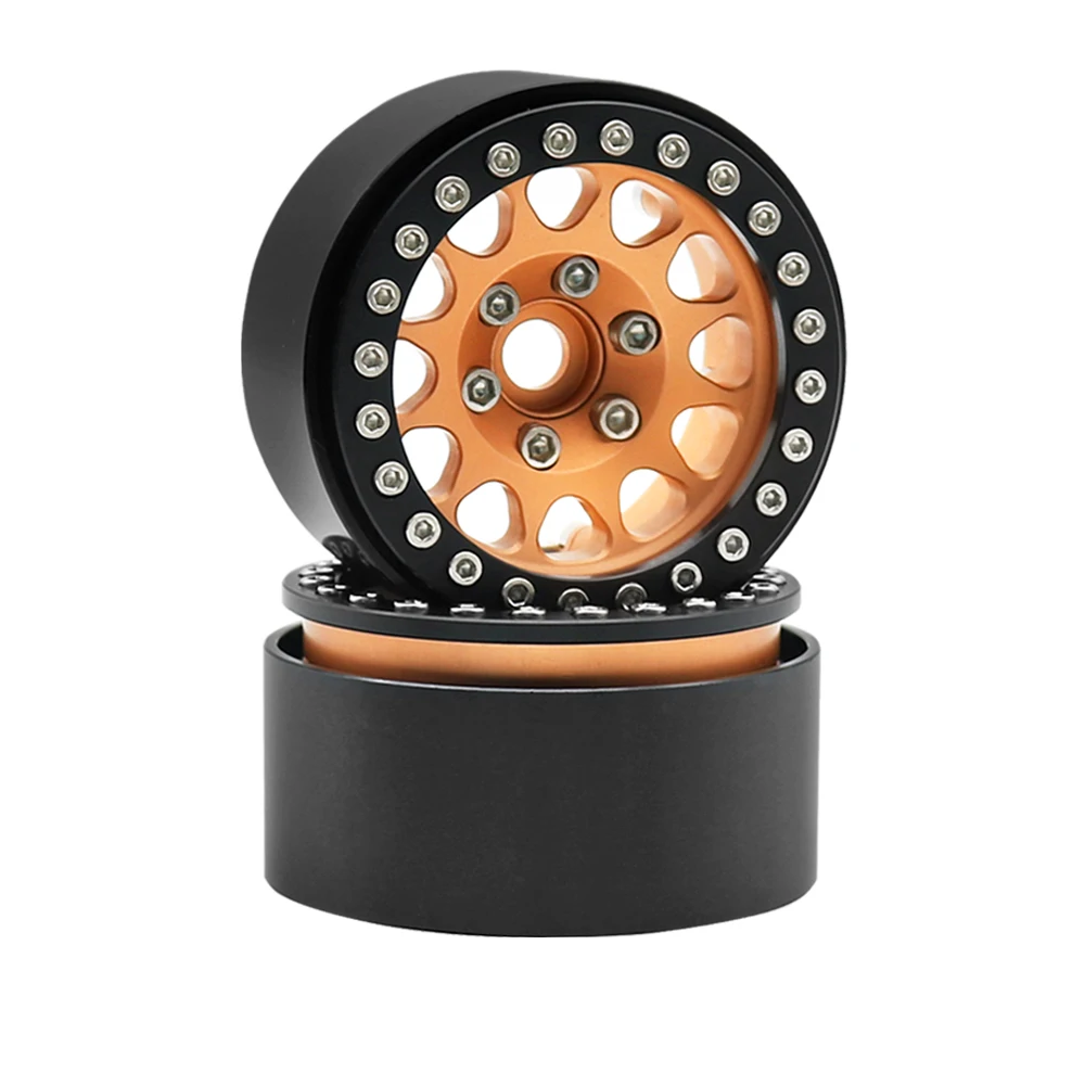 Metall 1,9 Beadlock Felgennabe für 1/10 Hsp Redcat Rc4wd WRAITH Tamiya Axial SCX10 D90 HPI RC Auto Ersatzteil