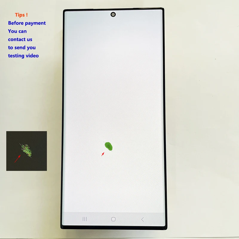 NONE Mit Mängel Display Für Samsung S23 Ultra LCD Touch Screen Display Für Samsung S23Ultra 5G S918 S918B S918U LCD Kein Rahmen 3