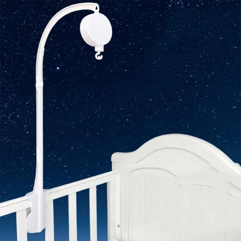 26" Baby Crib Mobile Arm Plastic Baby Mobile Crib Holder for Mobile Baby Crib Attachment for Nursery Decors 15UB