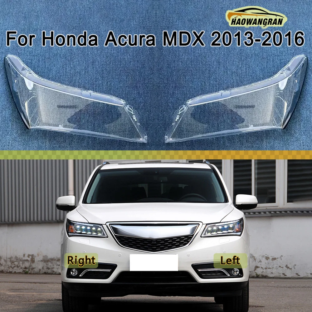 

Transparent Headlamp Shell Lampmask Lamp Shade Headlight Cover Replace The Original Lampshade For Honda 2013 2014-2016 Acura MDX