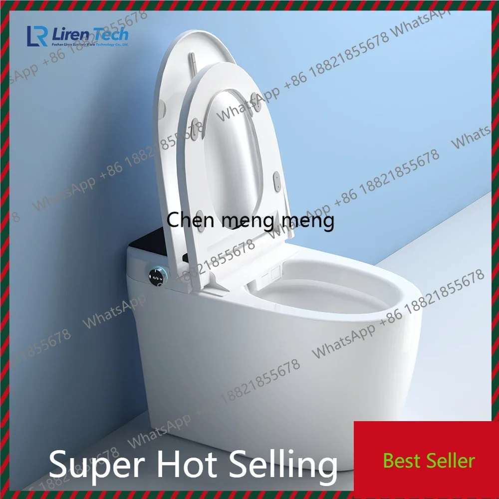 K182zc182Smart Bidet Toilet One Piece Ceramic Auto Flush Remote Control Bathroom WC OEM Customizable Export