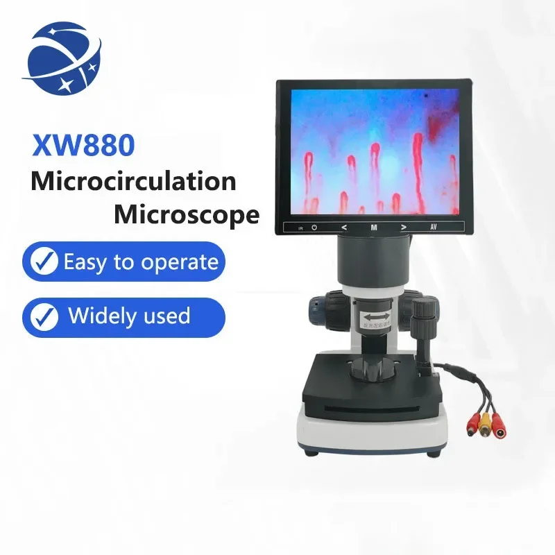 

YYHCProfesional Nailfold Capillary Microcirculation USB HD Digital Microscope Blood Microcirculation LCD Displayer