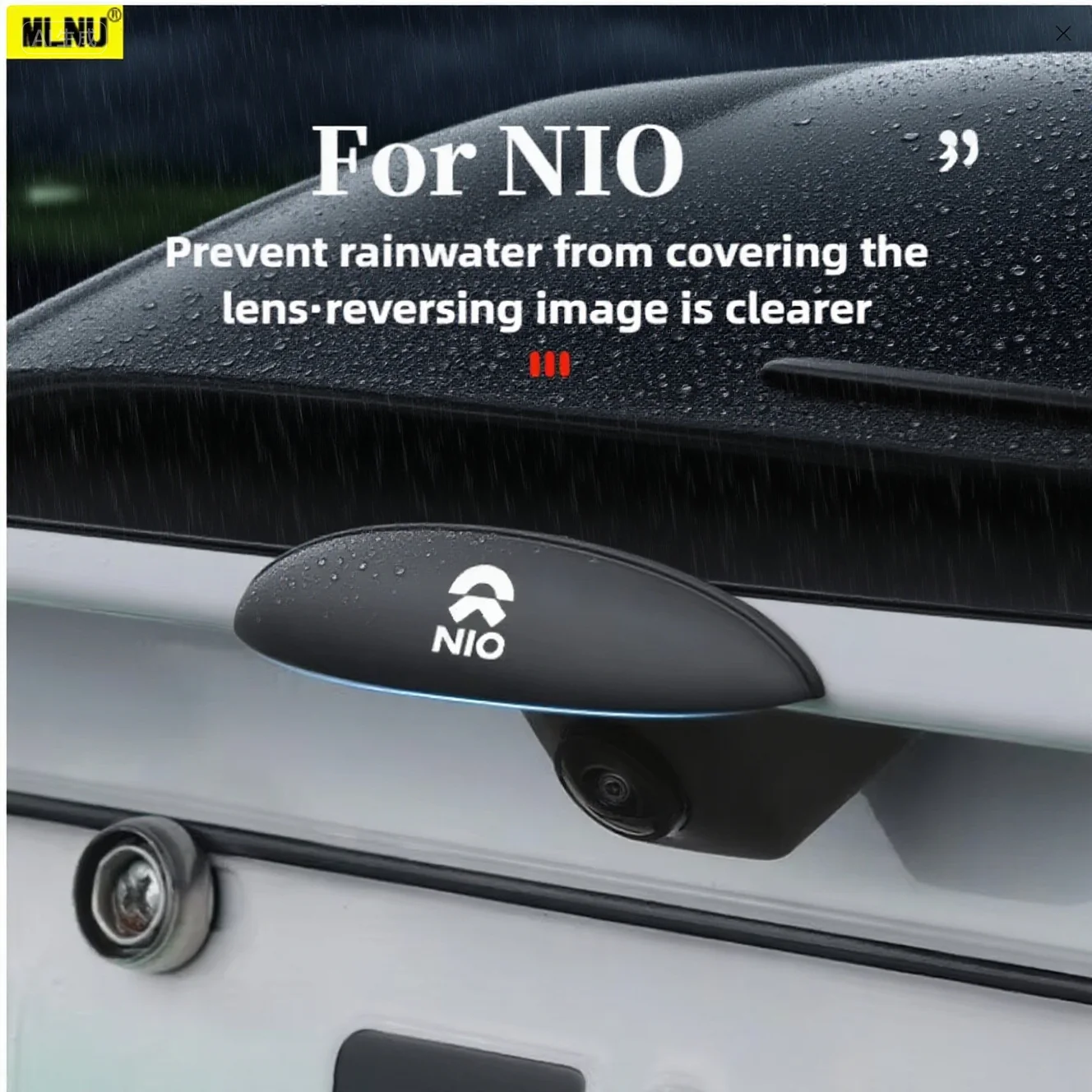 

Rear Camera Rain Cover For NIO ET5 Accessories 2025/2024 Premium ABS, Long-Lasting、Anti-Scratch Reinf、Orced Adhesion 2022-2023