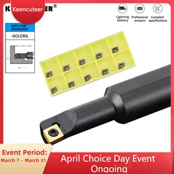 S06K/S07K/S08K/S10K/S12M -SCLCL06-A16 -SCLCR06-12 Internal Turning Tools Holders CNC Lathe Cutting Machining Boring Toolholders