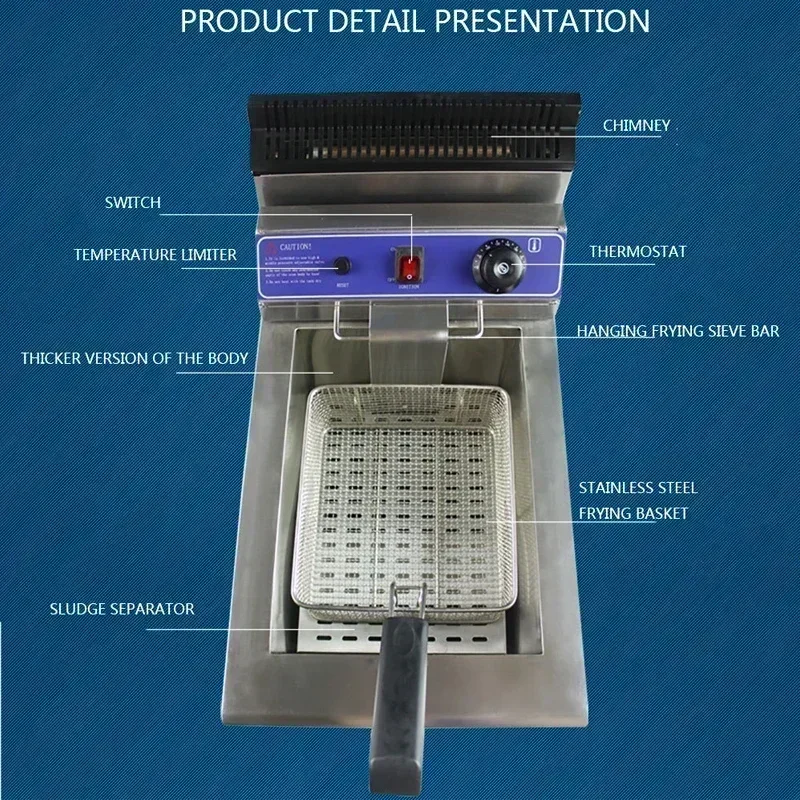 Desktop Lpg Fryer W…