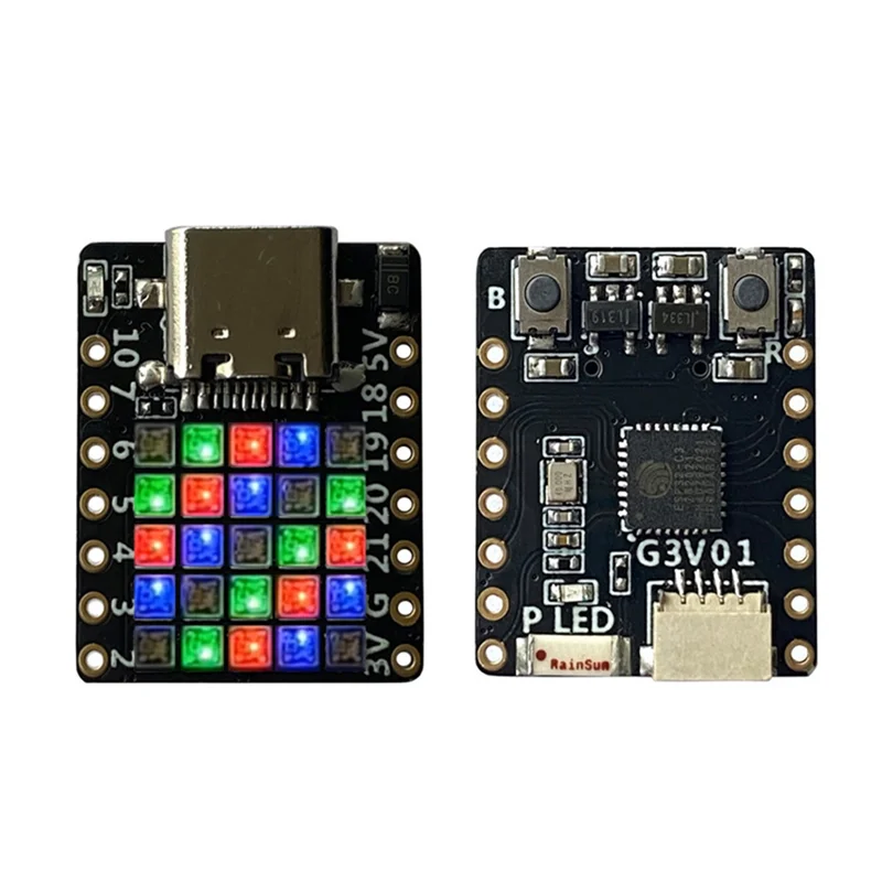 ESP32-C3FH4 RGB Development Board RISC-V WiFi Bluetooth Development Board Compatible with Arduino Python