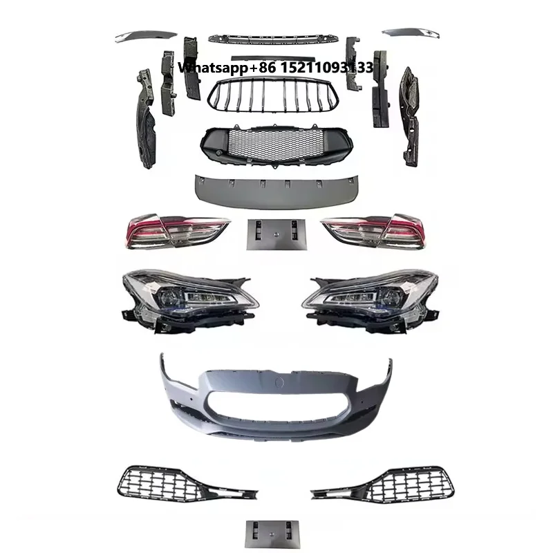 New Style Auto Parts Upgrade Light Facelift Body Kit for Maserati Quattroporte Front Bumper