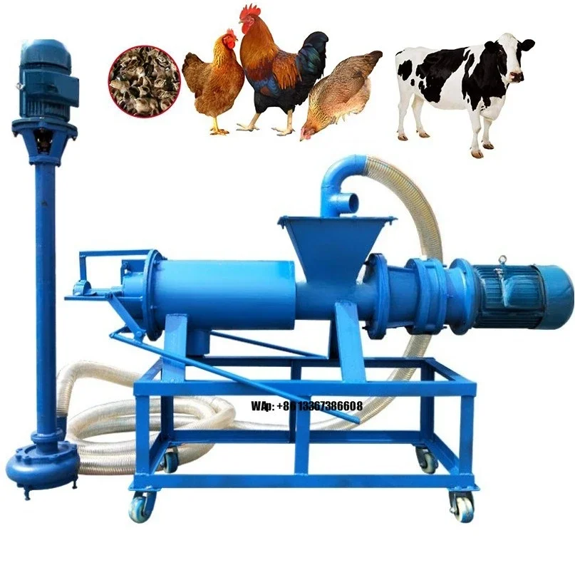 

Pig Manure Solid and Liquid Separator Separation Equipment for Poultry Manure/waste Screw Extruder