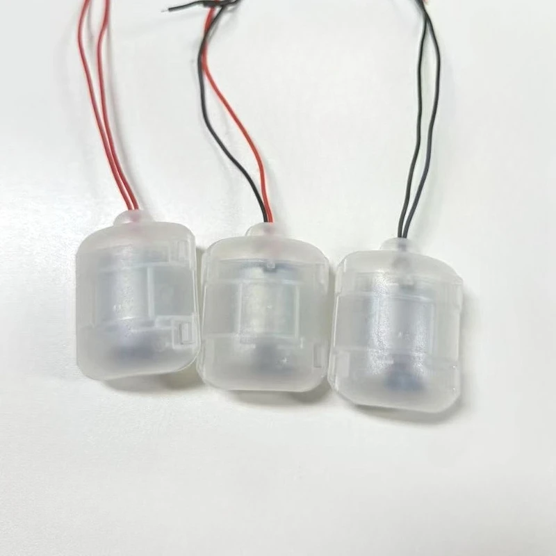 1PC R260 DC 12V Vibrador Forte Motor Vibratório com Shell Translúcido DIY Massageador