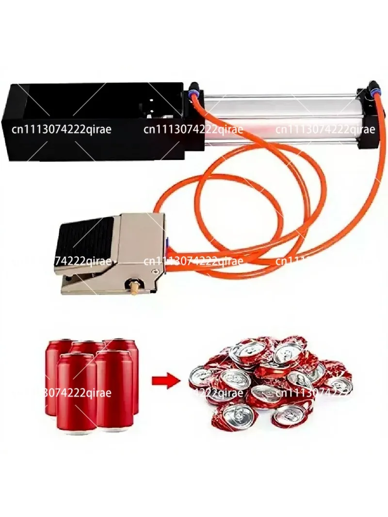 12/16oz Pneumatic Can Crusher - Air Powered Can Press for Soda Cans, Heavy Duty Compactor