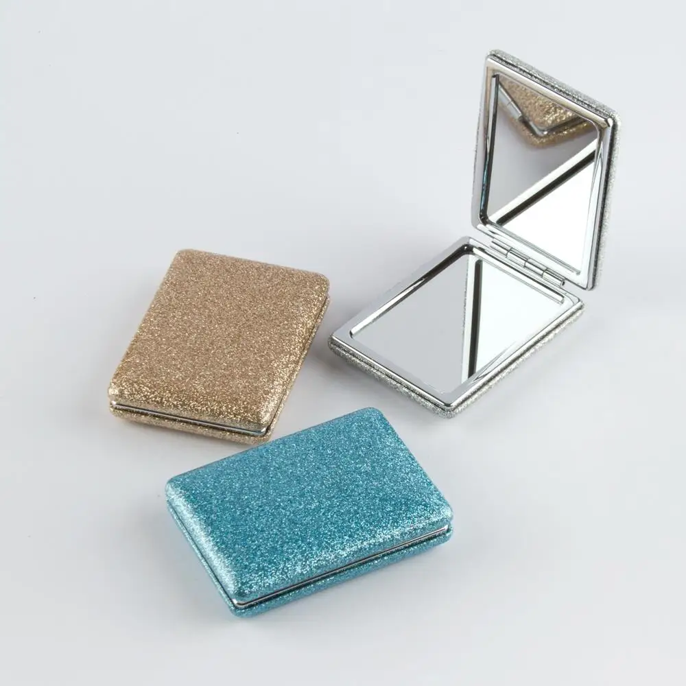 Silvery Square Mirror