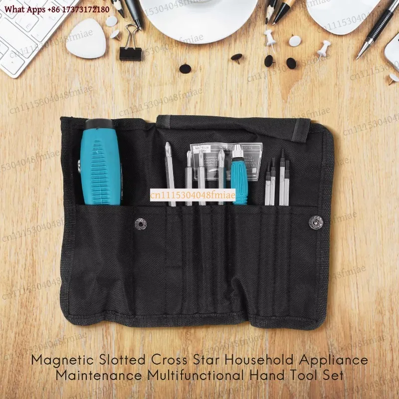 10pcs Screwdriver Set CR-V Magnetic Slotted Phillips Star Repair Hand Tools Kit for Home Appliances Multi Function Hardware