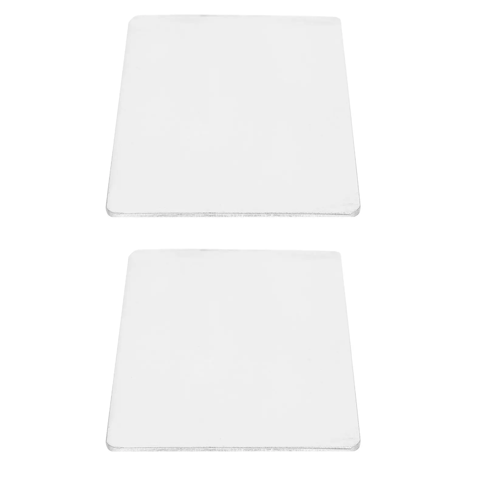 2Pcs Pet Cooling Pad – Stainless Steel Heat Sink Ice Mat for Hamsters, Rabbits & Small Medium Pets – Summer Safe Bite-Resistant