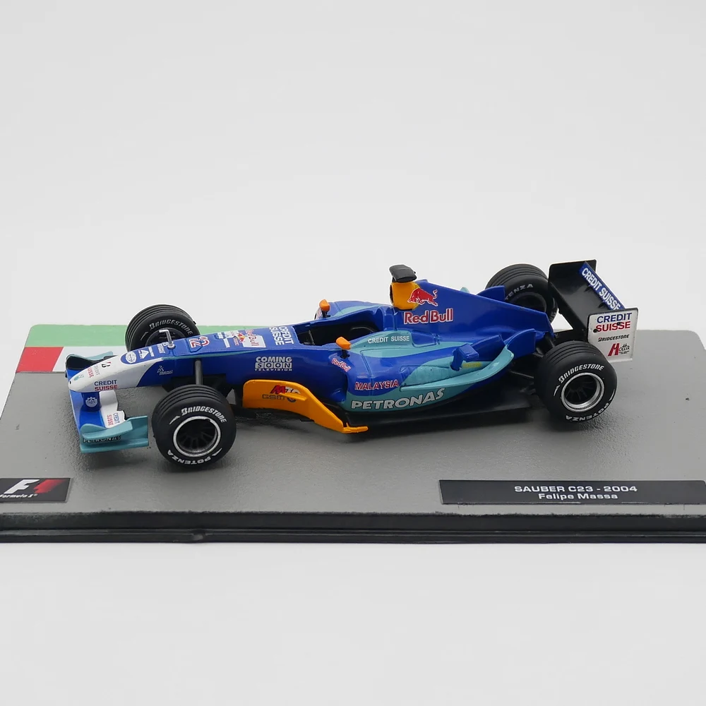 Ixo 1:43 Sauber C23 2004 Felipe Massa Racing Diecast Car Model Metal Toy Vehicle