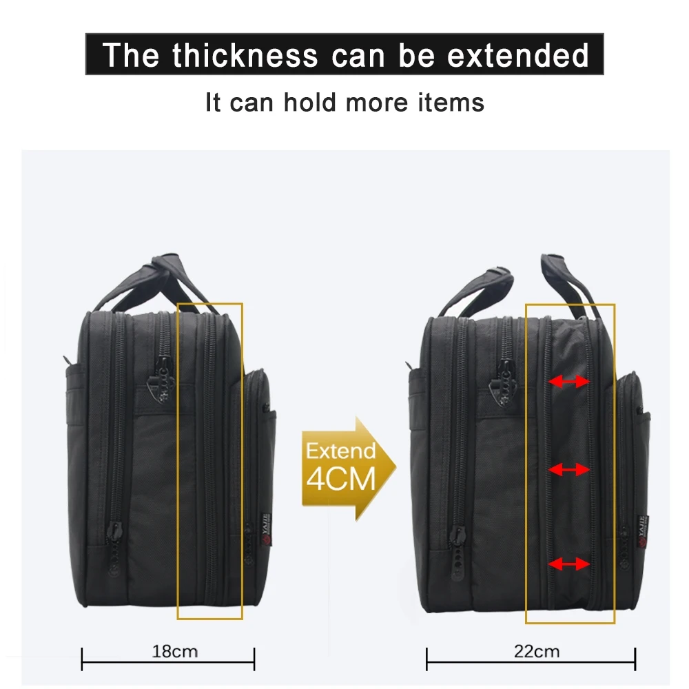 Large Capacity Briefcase Bag Men Business Bag 17 inch Laptop Bag Shoulder Bags Canvas Handbags Notebook Bag Messenger Bags Work