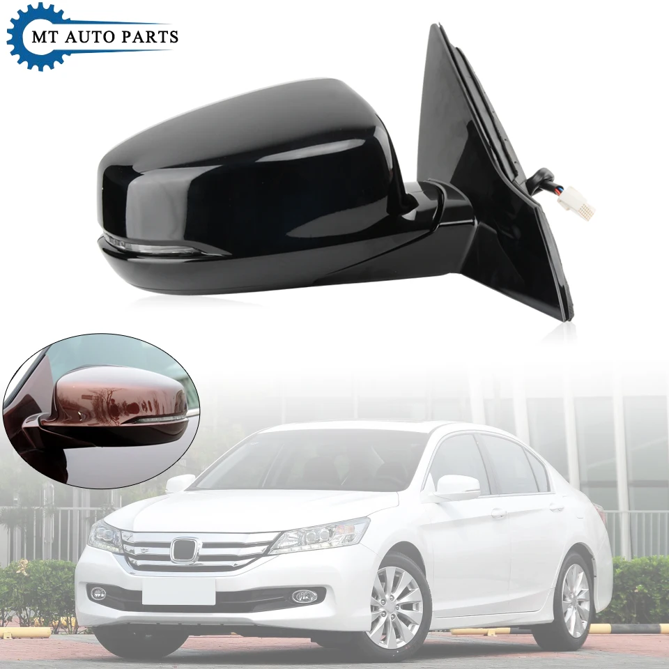 

MTAP Outer Rearview Mirror Assy 8-PINS With Heated Turn Lamp Electric Folding For Honda ACCORD CR1 CR2 CR4 2014 2015 2016 2017