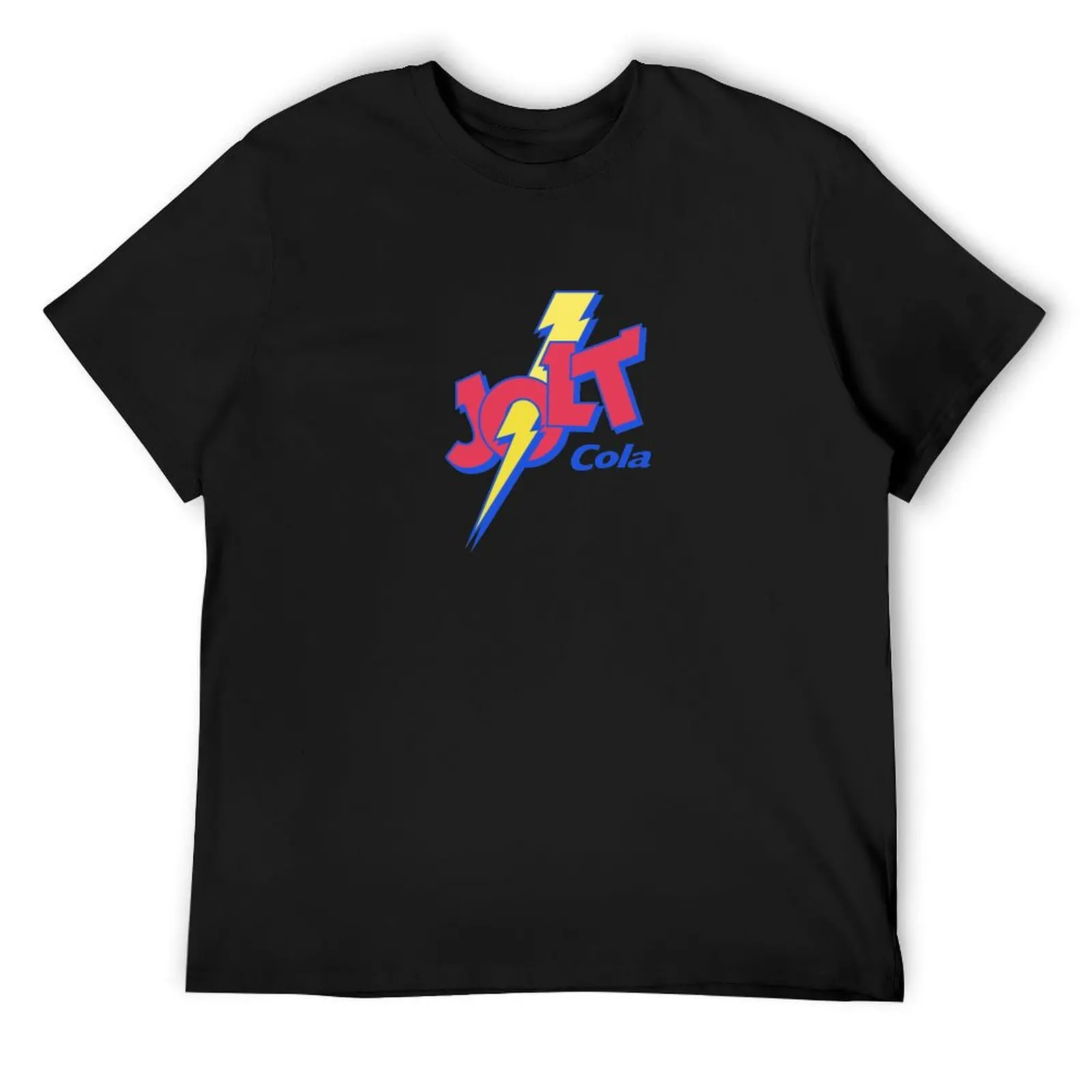 Jolt Cola - Vintage Discontinued Soda Shirts (for dark background) T-Shirt korean fashion anime t shirts t shirt men