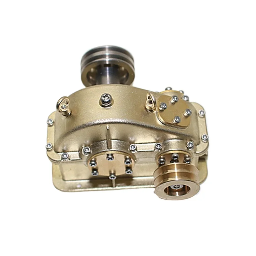 NF Model Engine Accessories Dual Pulley Reducer Deceleration Module Gearbox Miniature Toy Engine Model Accessories