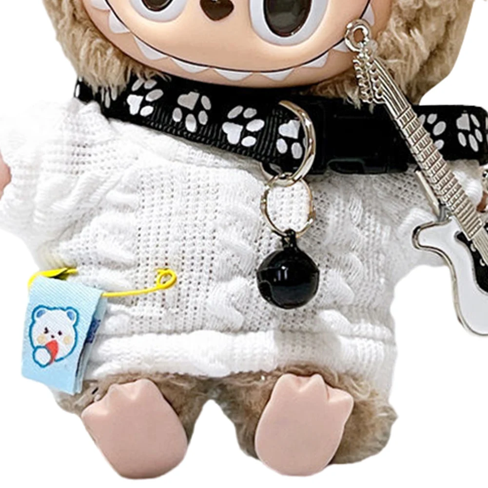 17cm Outfit Accessories Sweater Goggles Dog Collar Guitar Fashion Clothes Doll Cute Clothes Dolls Accessories