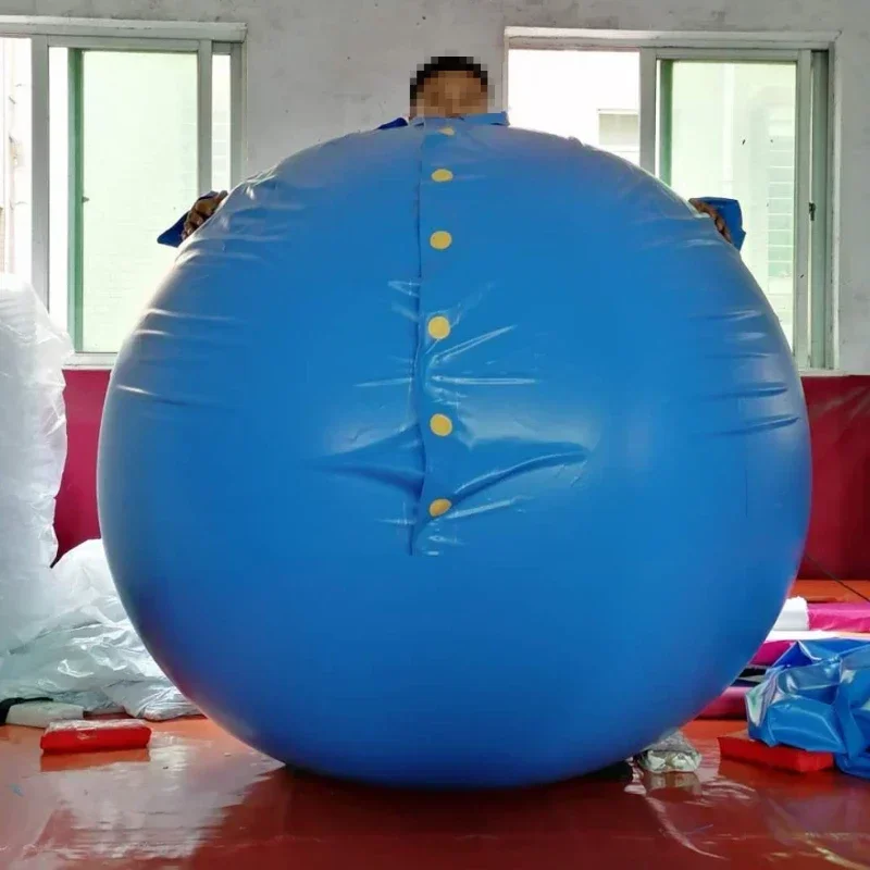 Hot SalesBig PVC Round Inflatable Blueberry Ball Suit For Cosplay