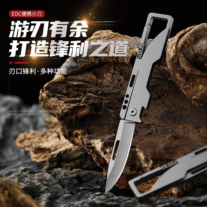 

Folding Knife High Hardness Tactical Survival Knife Outdoor Self Defense Knife Hiking Hunting Camping EDC Tools