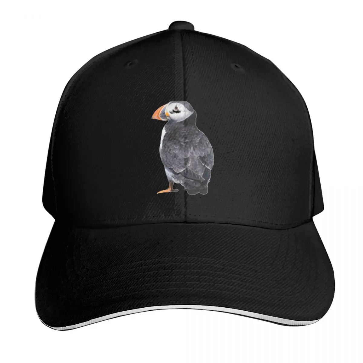Bird Watcher Puffin Iceland Bird Watching Gifts Ornithologists Classic . Baseball Cap Men Women Casual Summer Sport Sun Cap