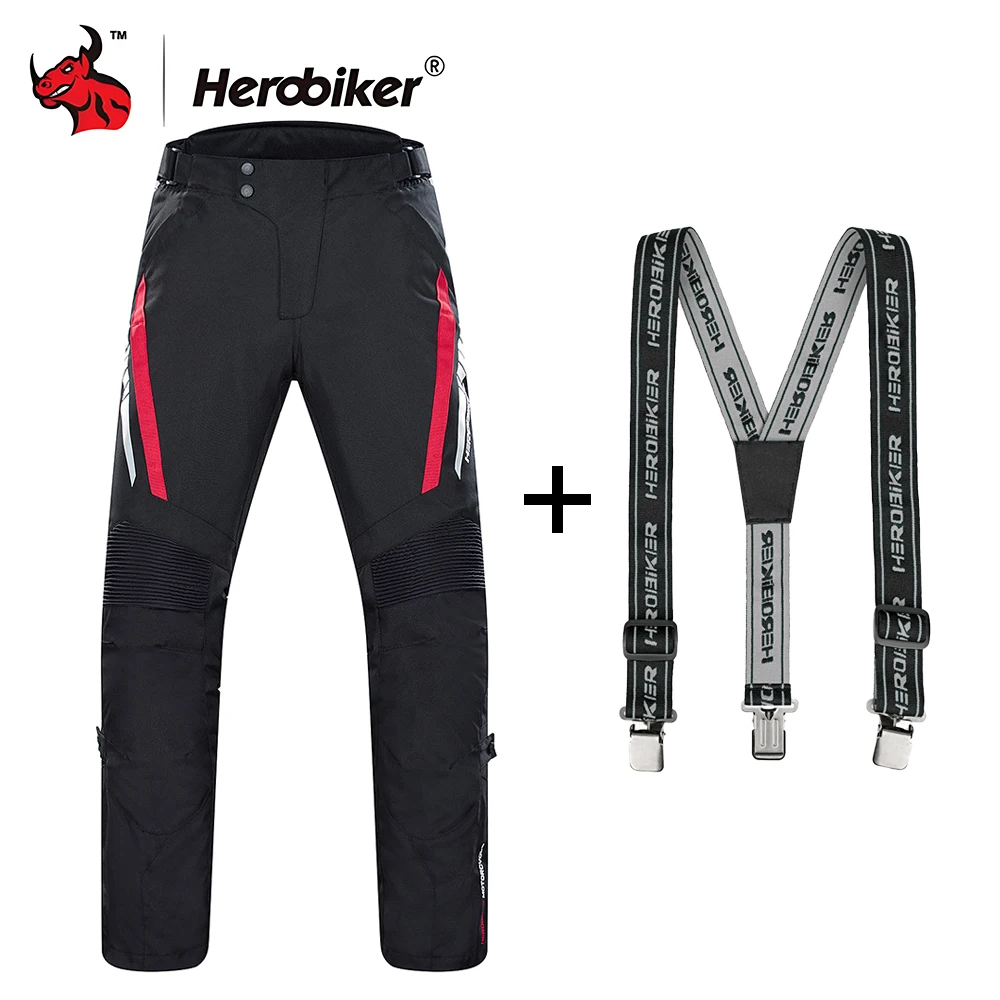 

Motorcycle Riding Pants For Men All Season Warm Waterproof Off-road Riding Pants Wear-resistant And Reflective Motorcycle Pants