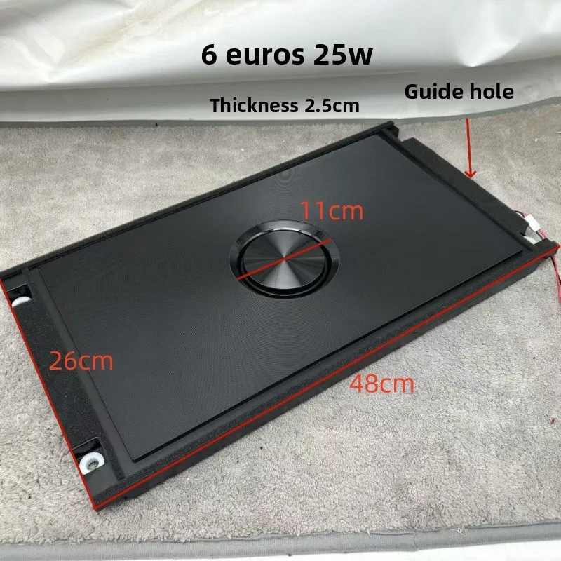 Audiophile Subwoofer 4-inch Ultra-thin Subwoofer Passive Speaker 2.1 Power Amplifier Ultra-bass Subwoofer