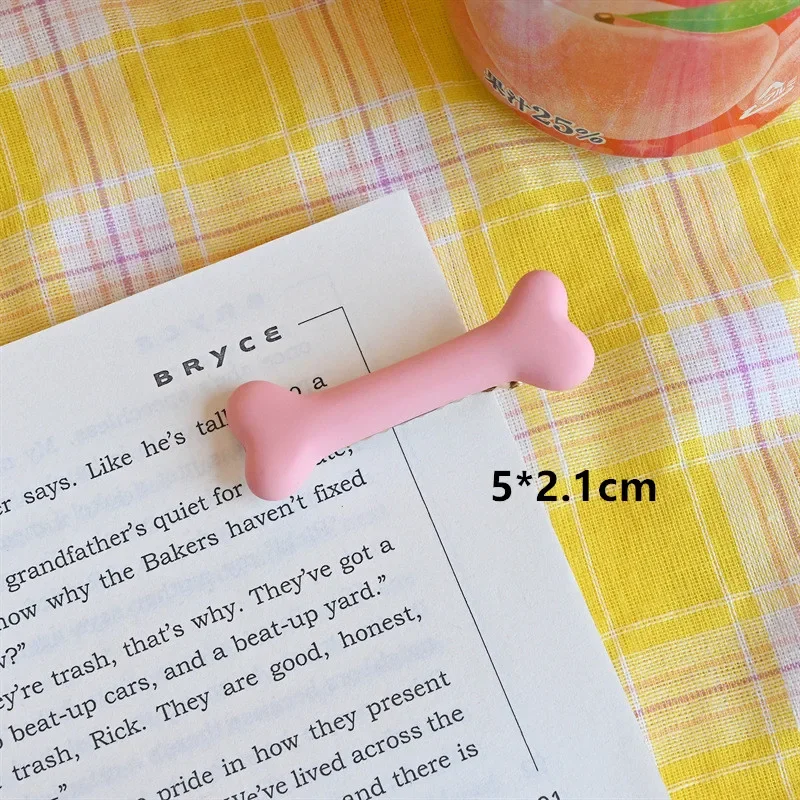 Women Dog Bone Design Hairpin Fashion Creative Popular Hair Clips Girls Charm Lovely Barrettes Styling Tools Accessories