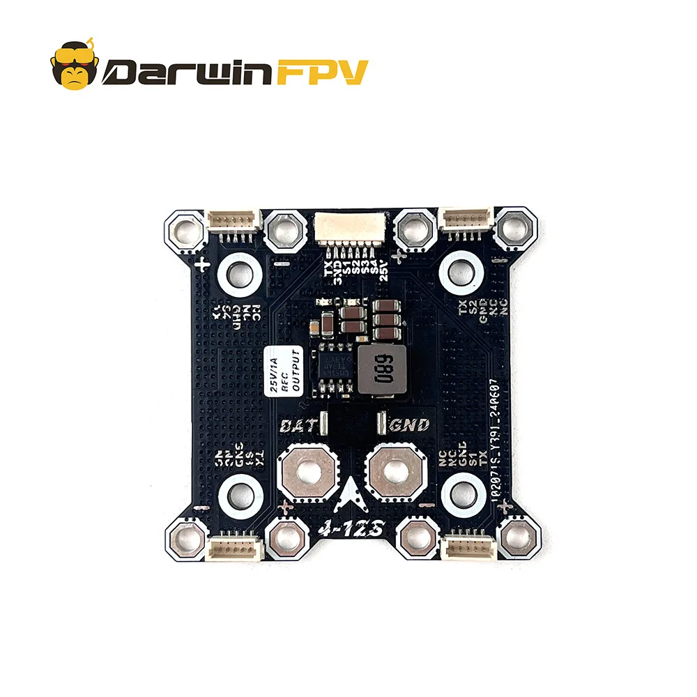 2 uds Darwin DarwinFPV 25V BEC tablero divisor control de vuelo estabilidad de voltaje ECS salida ESC 4-12S