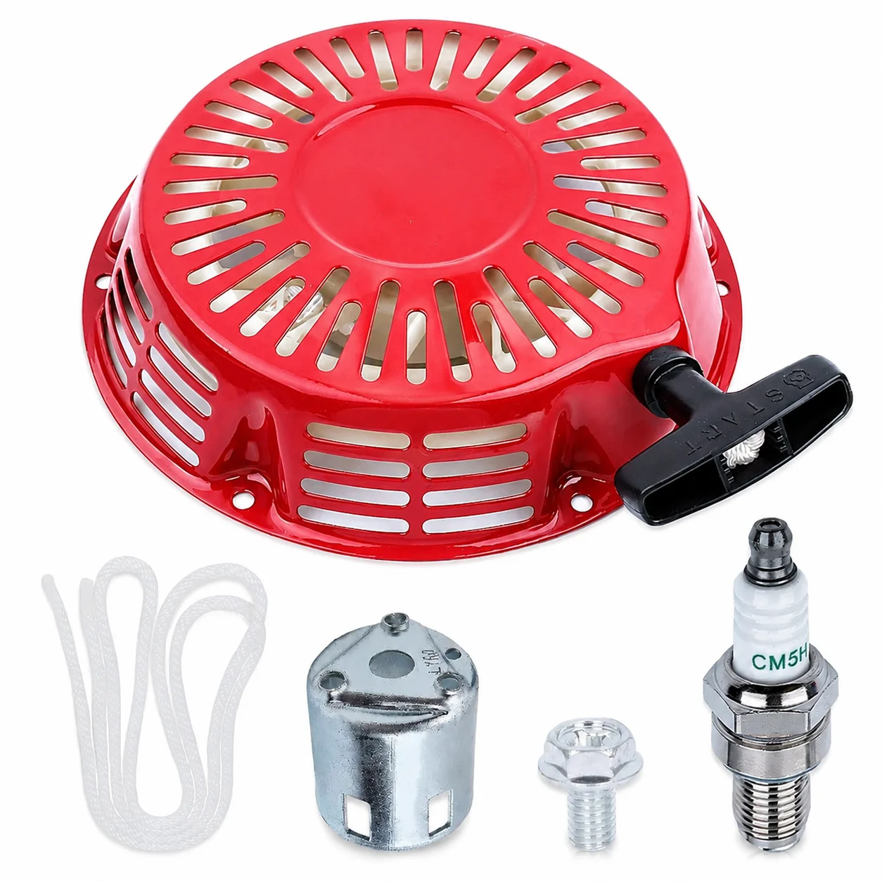 Replacement 28400 ZE3 W01 W02ZB W02ZP Starter Cup Rope Spark Plug Kit Screw For Honda GX340 GX390 GX610 GX620 GXV390 Engine