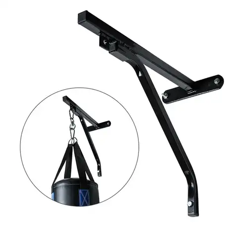 Wall Mount Heavy Bag Hanger Punching Bag Wall Bracket Exercise Tool with Screws Punching Bag Hanger for Fitness Training Gym