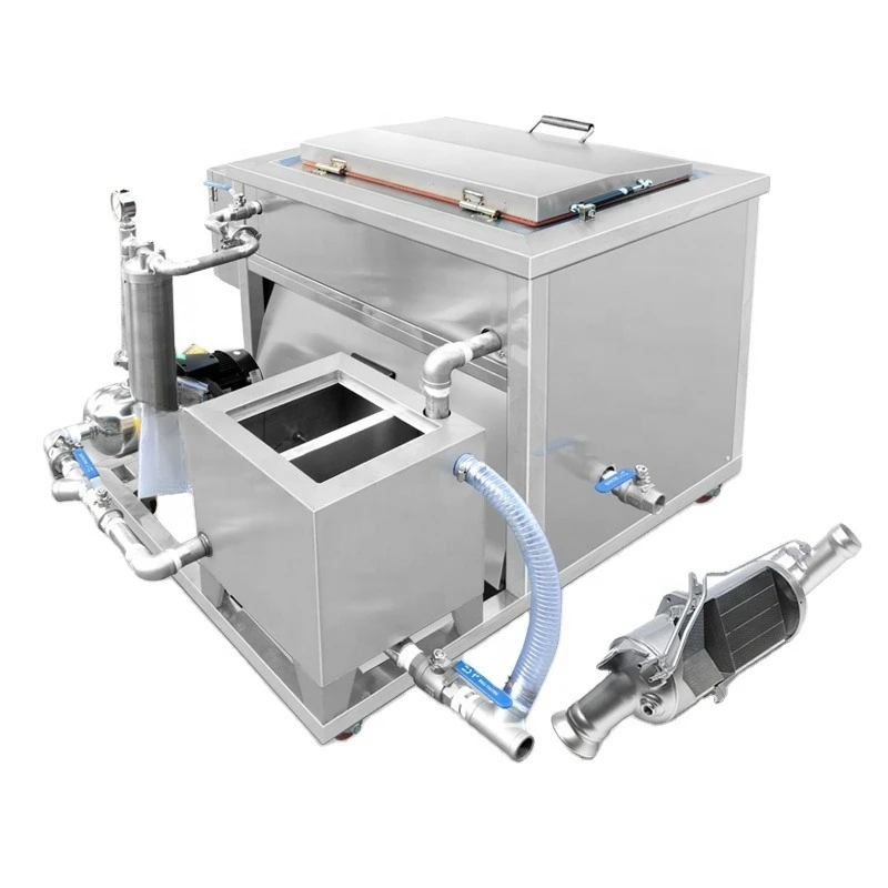 Skymen ODM JP-480G Ultrasonic Cleaning Machine with Filtration System 175L Industrial Ultrasonic Cleaner for DPF Engine Block