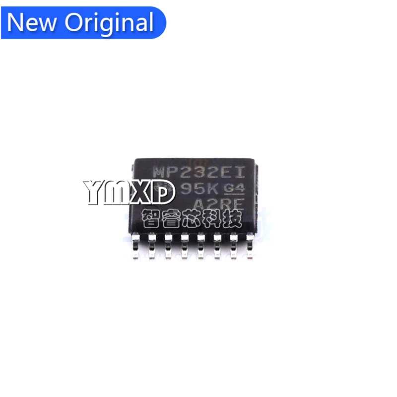2Pcs/lot New Original MAX3232EIPW package TSSOP-16 RS-232 communication driver chip Electronic Components