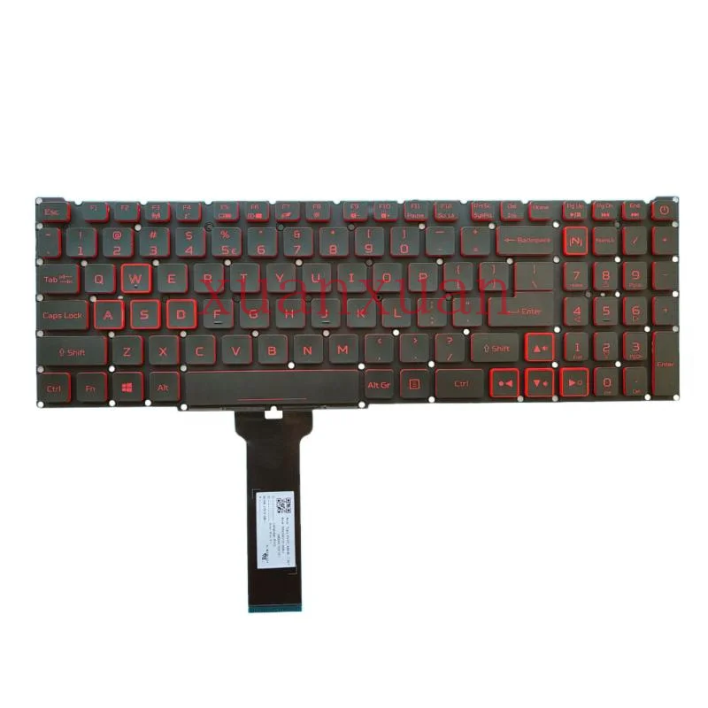 New For Acer Nitro 5 AN515-43 AN515-44 AN515-54 AN517-51 -52 Keyboard Backlit US