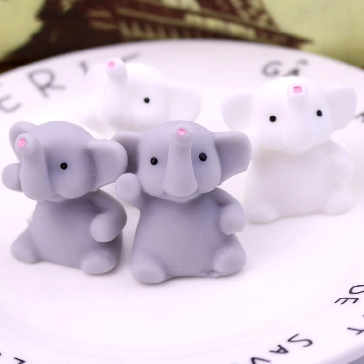 

Creative Cartoon Cute Elephant Soup Dumplings Pig Pinch Music Fidget Toy Soft And Bouncy Little Animal Squeeze Decompression Toy