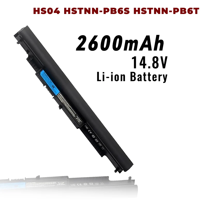 

HS04 2600mAh Laptop Battery 14.8v For HP 240 245 250 255 G4 HSTNN-LB6V HSTNN-PB6S HSTNN-LB6U 807611-831 807957-001 HS03 HS04