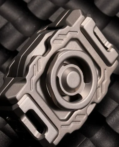 Spinner Metálico Magnético con el Mismo Diseño que el FK Thunder EDC, Juguete Antiestrés para TDAH, Adultos, Juguete de Mano Moderno