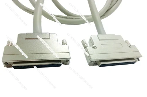 SH68-68 dual SCSI female shielded wire connects NI data acquisition card and terminal board