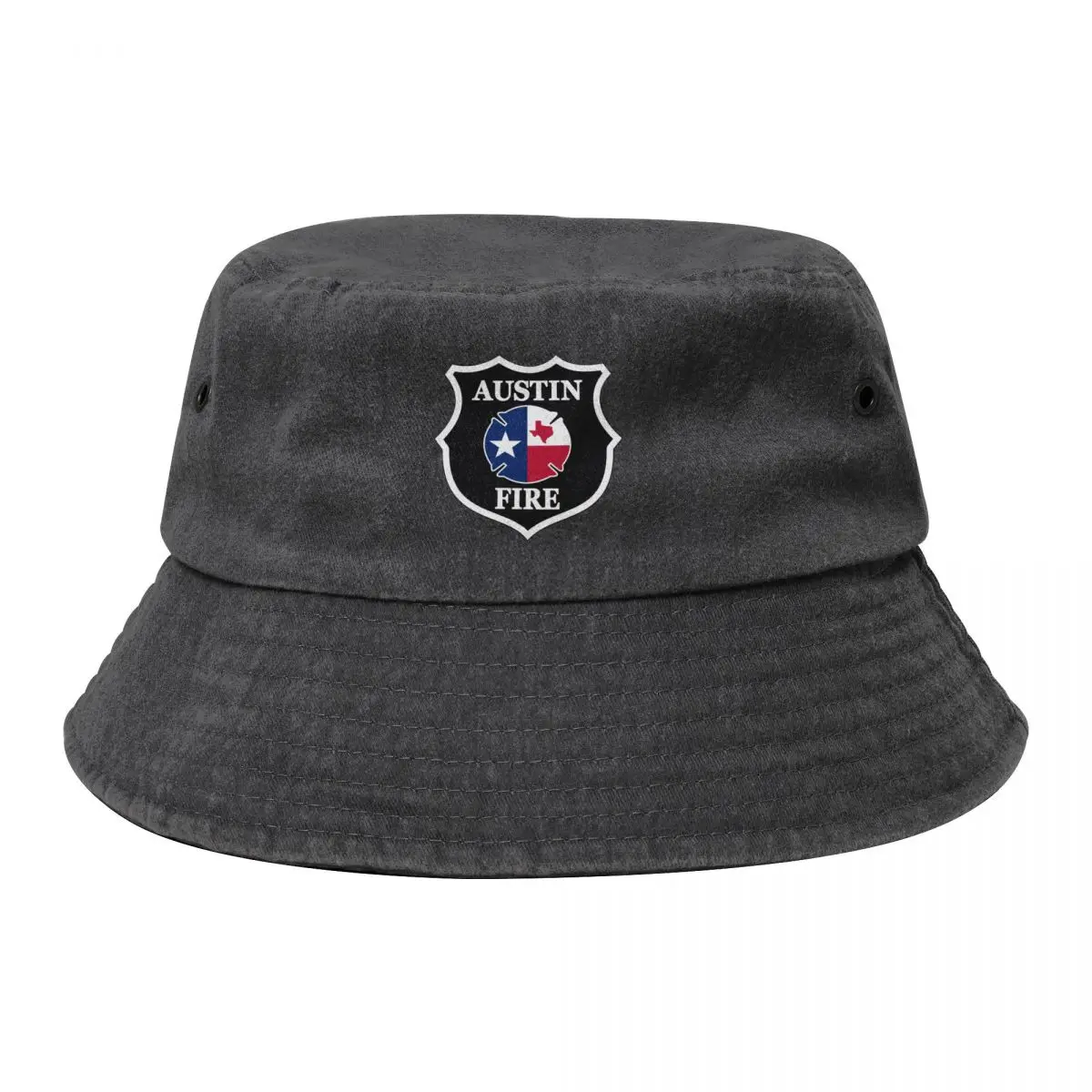 

Austin Fire Logo 9-1-1:Lone Star Bucket Hat Gentleman Hat derby hat Big Size sun Caps For Women Men's