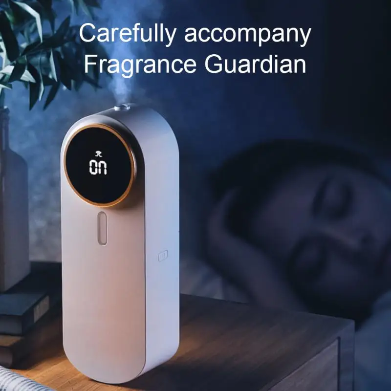 Automatic Fragrance Machine USB Air Purifiers Perfume Diffuser Screen Display Wall Mounted Room Essential Oil Diffuser Portable