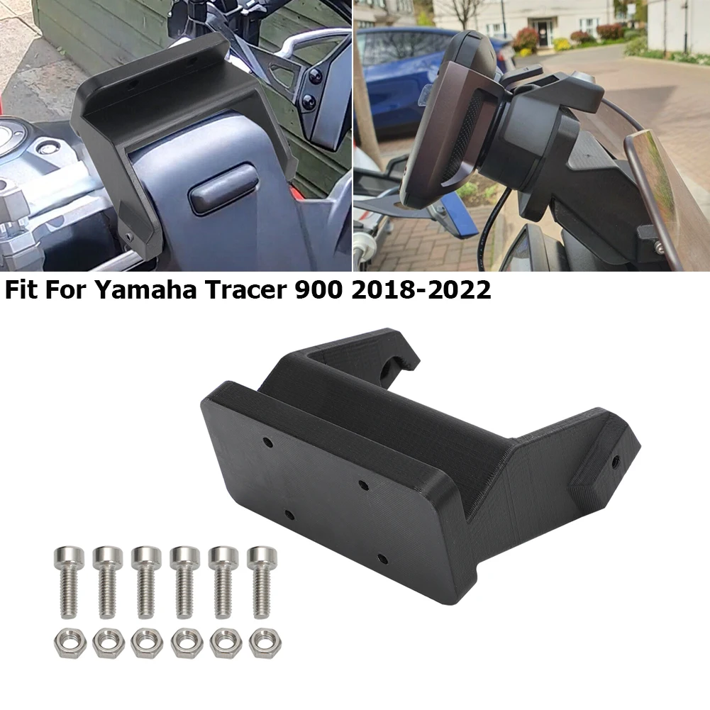 Fit For Yamaha Tracer 900/9 2018 2019 2020 2021 2022 Motorcycle GPS Smart Phone Navigation Mount Mounting Bracket Adapter Holder